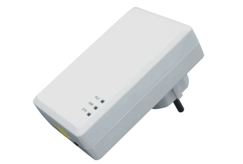 Powerline Adapter für stabile Netzwerkverbindung zwischen Sicherheitskamera und Recorder im Haus